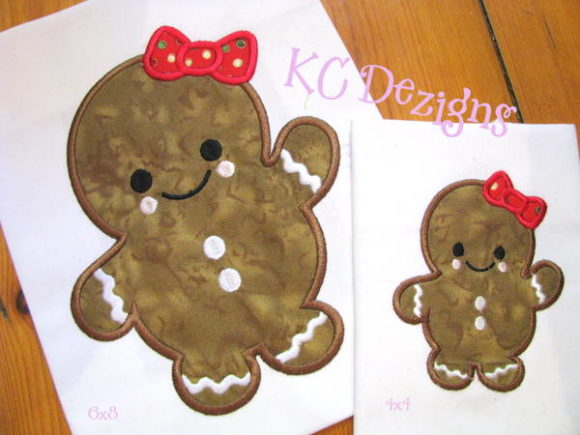Baby Gingerbread with Bow Embroidery Review