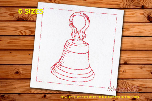 Brass Hanging Bell Redwork Review