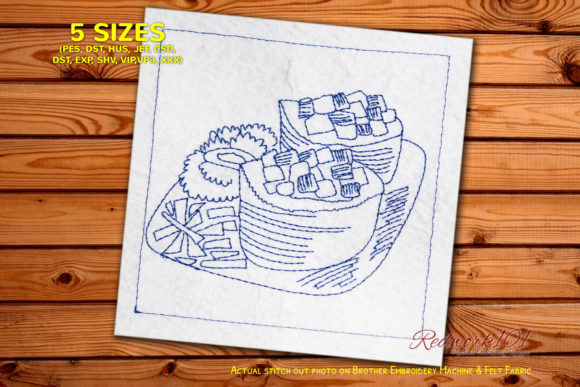 Bunny Chow Lineart Review for Seasonal Embroidery