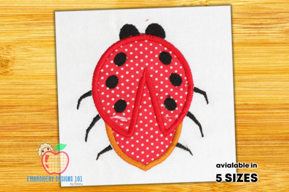 Cartoon Ladybug Embroidery Design Review