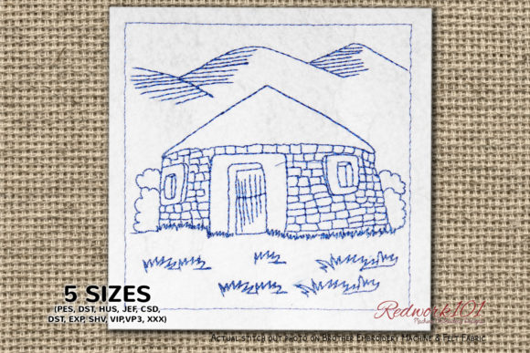 Choza African Redwork Review for Apparel Design