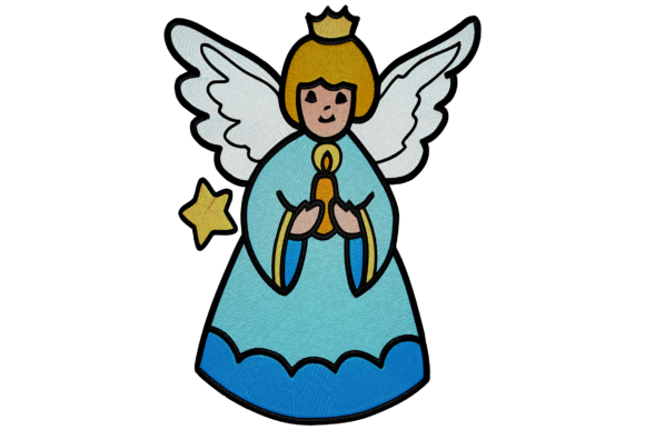 Christmas Holy Angel Embroidery Review