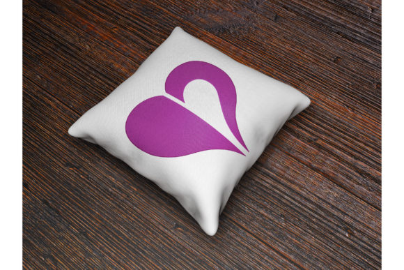 Half Heart Design Review for Apparel Embroidery