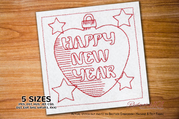 Happy New Year Heart Design Review