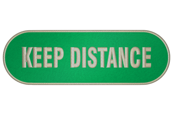 Keep Distance Embroidery Design Review