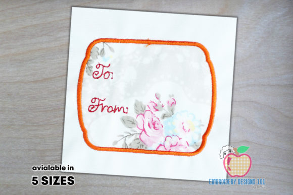 Tag Card for the Wishing Applique Design Review